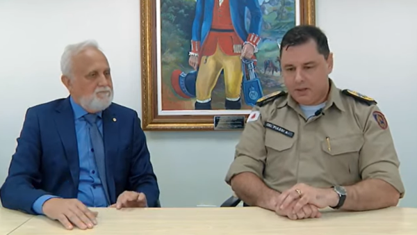 Entrevista realizada no Comando-Geral da Polícia Militar de Minas Gerais